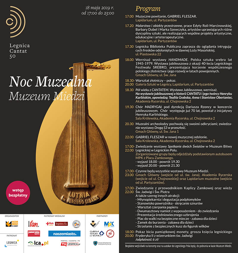 Noc Muzealna 2019 - program