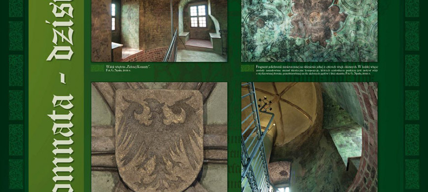Zielona Komnata w wieży św. Jadwigi legnickiego zamku