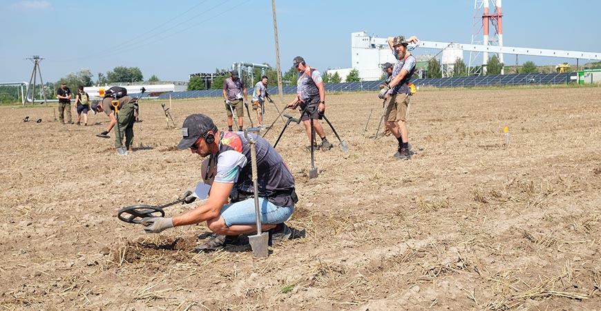 II edycja badań poszukiwawczych obozu żołnierzy napoleońskich 10. Dywizji III Korpusu marszałka Michela Neya w Legnicy