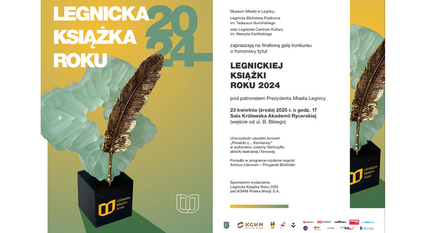 Legnicka Książka Roku 2024. Poznajmy zwycięzców
