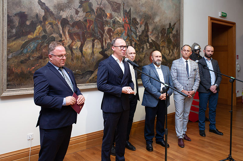 Uroczyste otwarcie wystawy „Pieniądze Piastów”