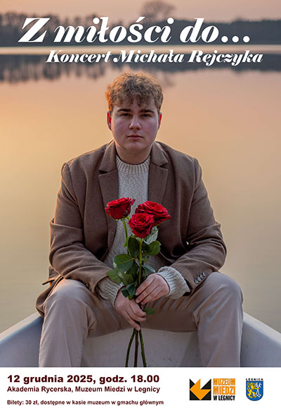 Koncert Michała Rejczyka w Muzeum Miedzi