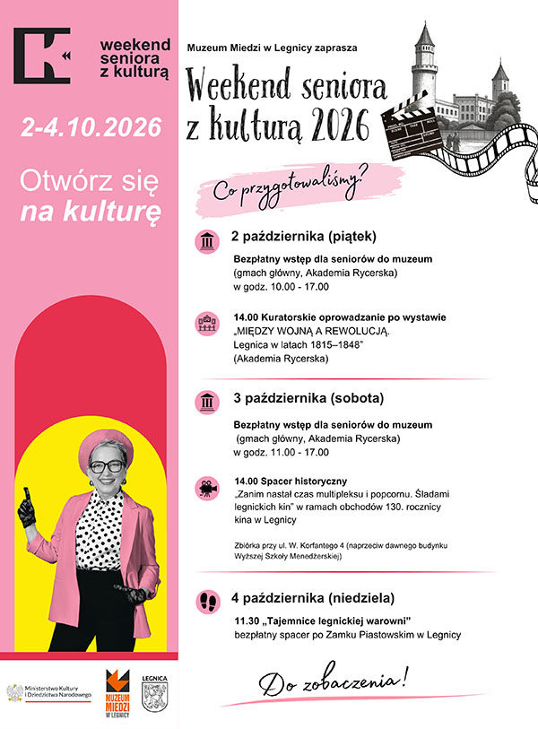 Weekend seniora z kulturą Weekend seniora z kulturą
