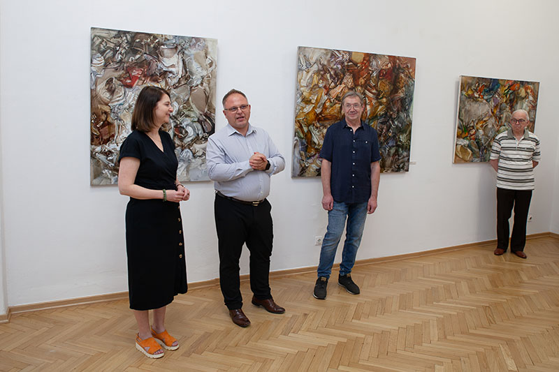 Otwarcie wystawy „Głębokość powierzchni. Malarstwo Igora Iwasiwa”