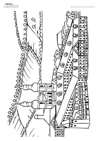 Kolorowanka - Akademia Rycerska