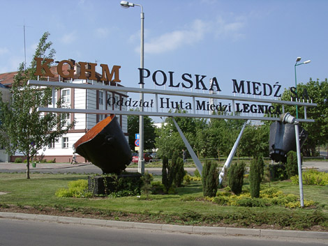 Legnica w kolorze miedzi