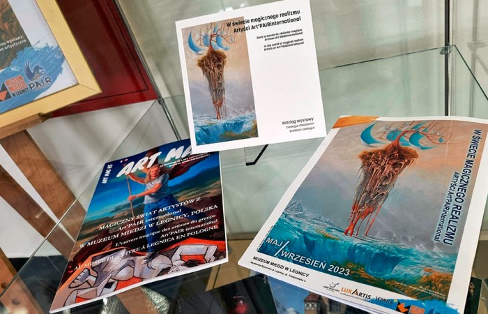 8 ART MAG hors-série #1, Magiczny świat artystów z ART'PAIR international w Muzeum Miedzi w Legnicy, Polska