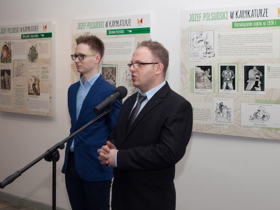 Józef Piłsudcki w karykaturze