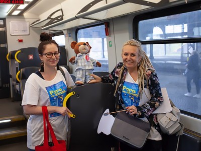 Miś, który jeżdził koleją...